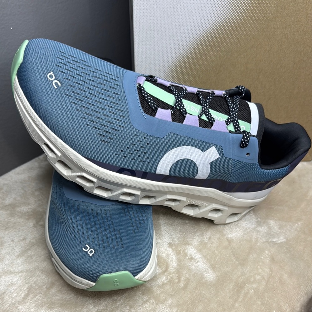 Cloudmonster Sneakers in Blue and Green